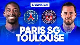 🔴🔵 PSG - TOULOUSE LIVE / 🔥ALLEZ PARIS! / 🚨LA VICTOIRE AVANT LIVERPOOL EN LIGUE DES CHAMPIONS ! / L1