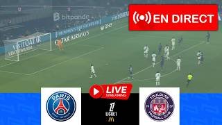 🔴PSG vs Toulouse FC EN DIRECT | Ligue 1 2025/26 | Match en direct aujourd'hui !