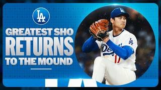 Shohei Ohtani's FULL pitching season debut with the Dodgers ✨ (6 Ks, 6 scoreless IP) |  大谷翔平ハイライト
