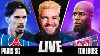 🔴PSG 0-0 Toulouse • Ligue 1 [WATCH ALONG]