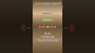 Arrivée du quinté + du vendredi 19 septembre 2025 #pmu #quinté #quintédujour