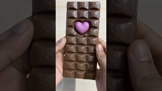 Cadbury Dairy Milk Silk Heart Blush 🍫#asmr #shots #shorts