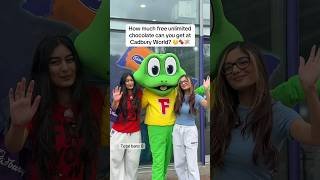 😱 HOW MUCH FREE CHOCOLATE AT CADBURY WORLD??