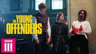 The Young Offenders Get Acting Tips From Robert Sheehan | The Young Offenders Christmas Special
