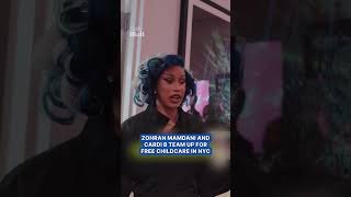 Zohran Mamdani and Cardi B team up for free childcare in NYC