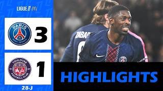 PSG vs Toulouse FC | 3-1 | Highlights | Ligue 1 McDonald's 2025/26