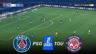 🔴LIVE | PSG vs Toulouse - Round 28, Ligue 1 2025/26 - Full Match Simulation PES