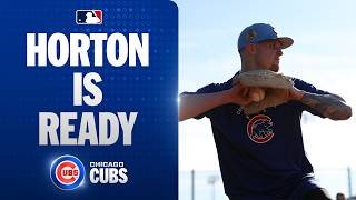 Cade Horton put in the work this offseason 💪 (Making his 2026 debut on Saturday!)