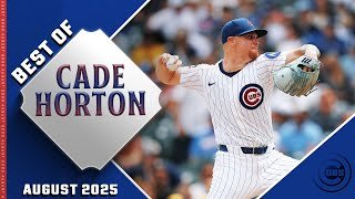Cade Horton enters the NL Rookie of the Year conversation with a DOMINANT August 🔥