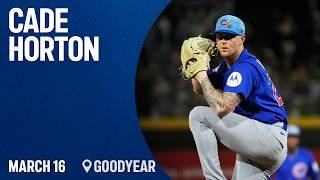 Cade Horton ready for bigger role ahead of Cubs' 2026 regular season | Marquee Sports Network