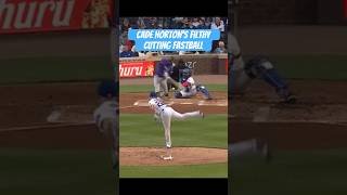 Cade Horton’s FILTHY Cutting Fastball