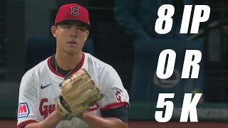 Joey Cantillo Throws 8 Scoreless Innings vs Royals!