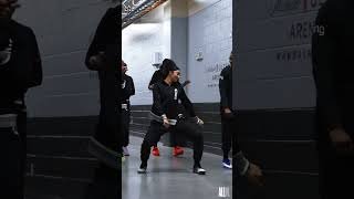 💃 Aaliyah Nye dances pre-game | WNBA playoffs women's basketball #shorts #short #basketball #wnba