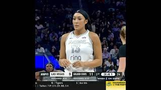 Aaliyah Nye vs Golden State Valkyries HIGHLIGHTS | 6.7.25 #basketball #lasvegasaces #aaliyahnye