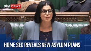 Home Sec Shabana Mahmood announces asylum reforms in the Commons | Watch in full