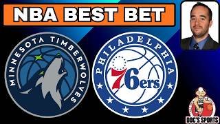 Timberwolves vs 76ers NBA Picks Today | Robert Ferringo NBA Bets, NBA Predictions & NBA Betting Tips