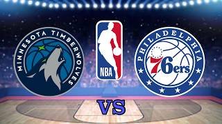 NBA LIVE Minnesota Timberwolves vs Philadelphia 76ers | April 3, 2026 | NBA Regular Season 2k26