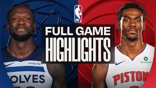 TIMBERWOLVES at PISTONS | FULL GAME HIGHLIGHTS | April 2, 2026