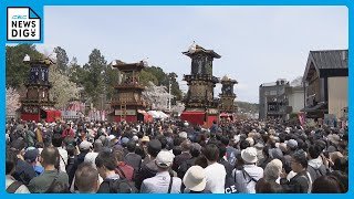 春の｢犬山祭｣  増える外国人観光客も満喫 “なぜ犬山に？”レンタル着物店もにぎわい 一方で問題も… 愛知・犬山市