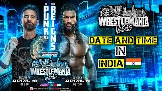 WWE WrestleMania 42 Date And Time in India 🇮🇳 | WrestleMania 42 Date And Time