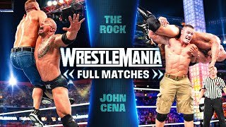 FULL WRESTLEMANIA MATCHES: The Rock vs. John Cena: WrestleMania XXVIII & 29