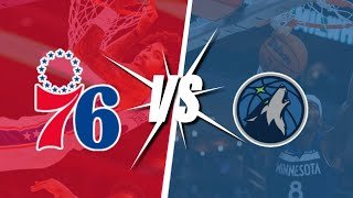 Philadelphia 76ers VS. Minnesota Timberwolves | LIVE Reactions | Play-By-Play | Watch Party