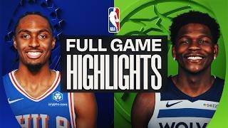 76ERS at TIMBERWOLVES | FULL GAME HIGHLIGHTS | February 22, 2026