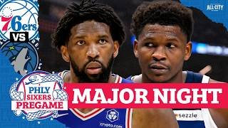 PREGAME: Joel Embiid, 76ers Tip-Off BIG Weekend vs Ant Edwards, Wolves | PHLY Sixers Podcast