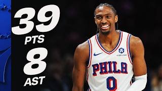 Tyrese Maxey's STELLAR 39-Point Game Leads 76ers to Win | February 22, 2026
