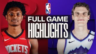 ROCKETS at JAZZ | FULL GAME HIGHLIGHTS | December 1, 2025