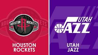 Houston Rockets vs Utah Jazz NBA Live Scoreboard