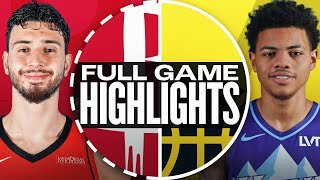 ROCKETS at JAZZ | FULL GAME HIGHLIGHTS | March 27, 2025