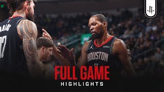 Houston Rockets Highlights vs. Utah Jazz