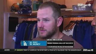 Max Muncy On "Deja Vu" From 2018 In 18-Inning World Series Game 3, Dodgers Special Celebration!