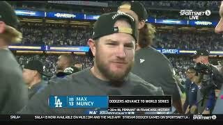 Max Muncy Calls Shohei Ohtani's Game 4 "Greatest Performance Ever"/Reacts to Making 4th World Series