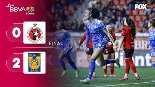 XOLOS 0-2 TIGRES | RESUMEN | LIGA MX FEMENIL | JORNADA 15