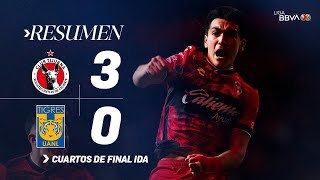 XOLOS 3-0 TIGRES | ¡Goleada de madrugada y Xolos se acerca a Semifinales! | Apertura 2025