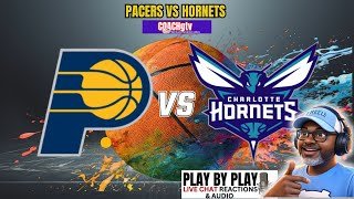 HORNETS VS PACERS.  Hornets go for three in a row.
