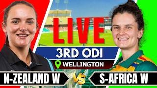 🔴Live: New Zealand Women vs South Africa Women | Live Score & Commentary | Live cricket match today