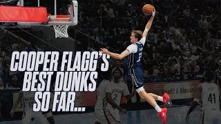 Cooper Flagg Best Dunk Highlights