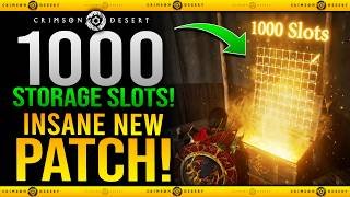 1000 STORAGE SLOTS ADDED - Insane New Patch Update - Crimson Desert Patch Note - Update v1.02.00