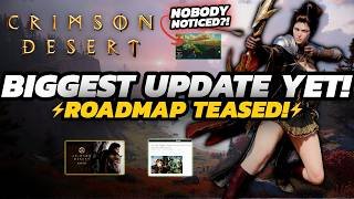 Crimson Desert - BIGGEST Update Yet | Pearl Abyss Snuck In A Roadmap