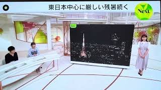 news zero 市村紗弥香　放送事故