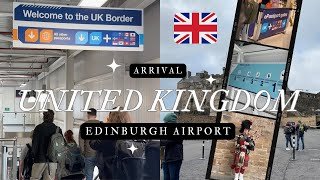 Edinburgh Airport Arrival Procedure, Immigration - Enter UK