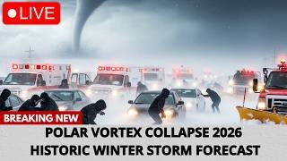 EXTREME ALERT: Polar Vortex COLLAPSE 2026 - Historic Winter Storm Forecast (150M+ Affected)