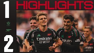 SIGNING OFF WITH A WIN! | HIGHLIGHTS | Southampton vs Arsenal (1-2) | Tierney, Odegaard | EPL