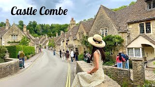 [4K]🇬🇧 Castle Combe, Cotswolds – A Fairytale English Village💜 (2025)
