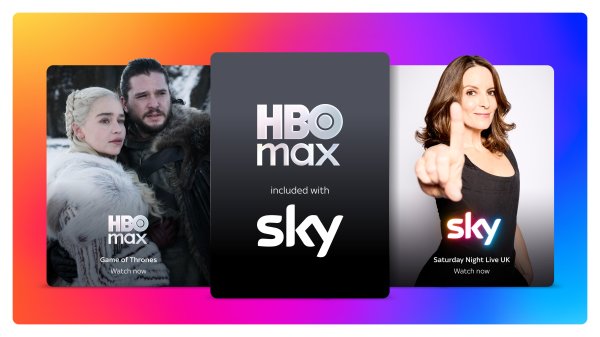 HBO Max included for Sky and NOW customers from 26 March, bringing more world-class entertainment in one subscription