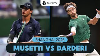 Lorenzo Musetti vs Luciano Darderi Match Highlights 💥 | Shanghai 2025 Highlights