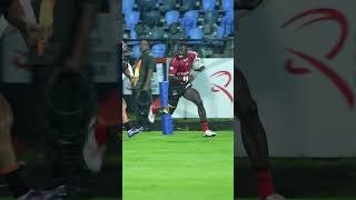 India got the full Patrick Odongo experience ⚡️🇮🇳 #RPL #rugby7s #shujaa #kenya7s